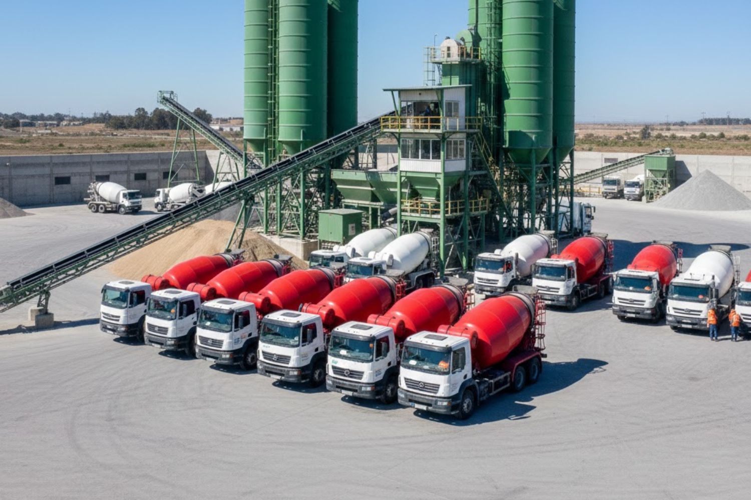 Modern Transit Mixers