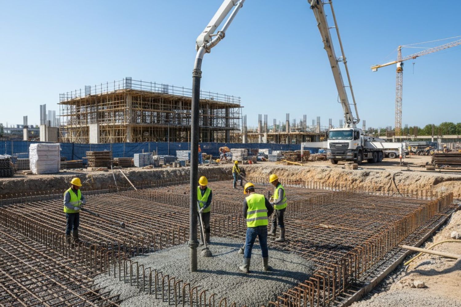 High-Output Concrete Pumps
